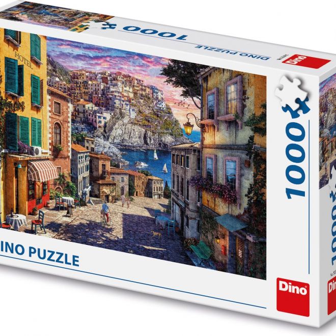 DINO Puzzle Italské pobřeží 1000 dílků