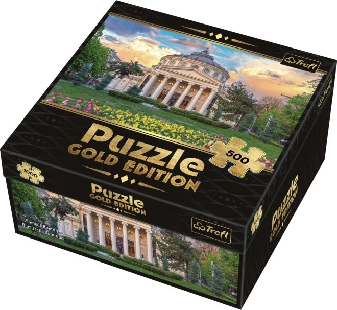 Puzzle Rumunského Athenea Zlaté vydání