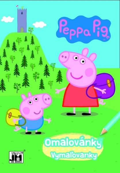 Omalovánky A5 Prasátko Peppa/Peppa Pig 15x21cm