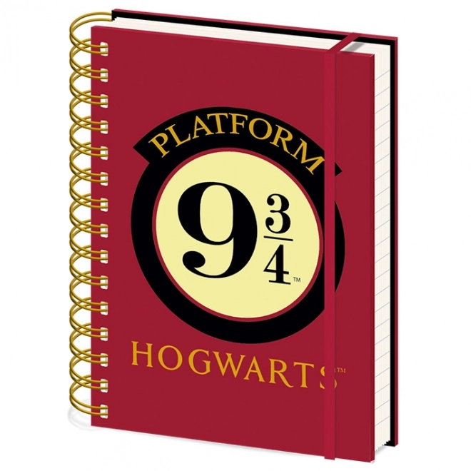 Blok A5 kroužkový Harry Potter - 9 a 3/4