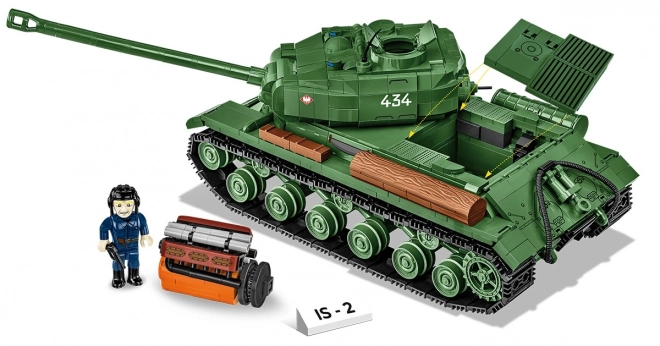 COBI 2578 II WW Tank IS-2, 3v1, 1:28