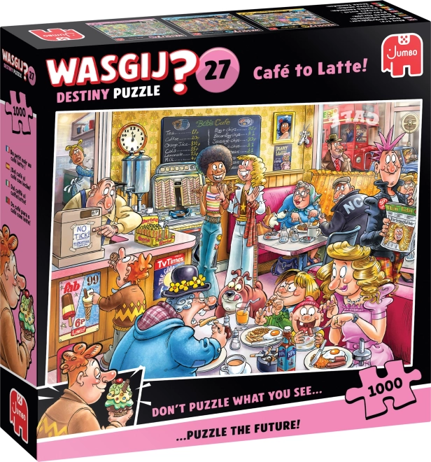 Puzzle Wasgij Destiny 27: Kavárna Latte 1000 dílků