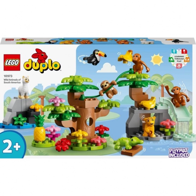 LEGO Duplo 10973 Divoká zvířata Jižní Ameriky