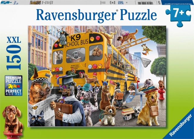 RAVENSBURGER Puzzle Školní kamarádi XXL 150 dílků