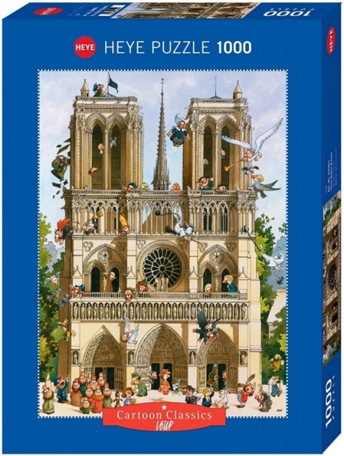 Puzzle 1000 prvků Viva Notre Dame