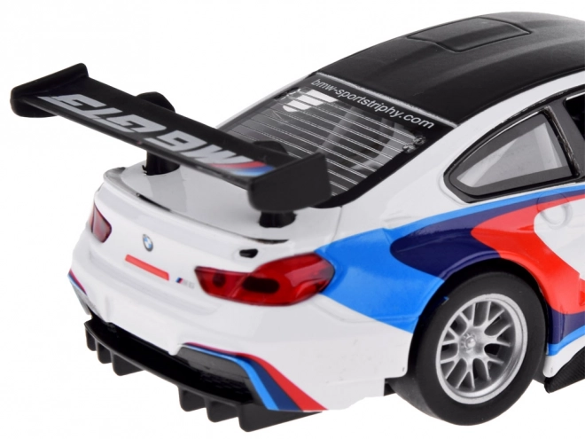 Kovový model auta BMW M6 GT3 1:32 se světlem a zvuky