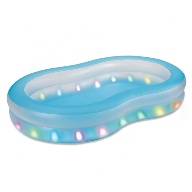 Nafukovací bazén s LED světlem