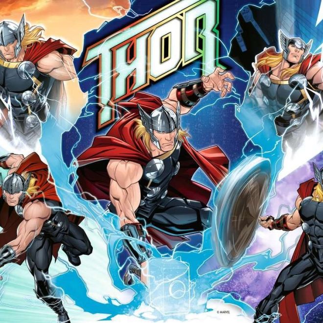 RAVENSBURGER Puzzle Marvel hero: Thor XXL 100 dílků