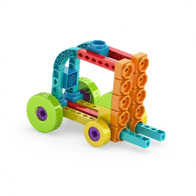Engino stavebnice traktor a aktivity pro děti