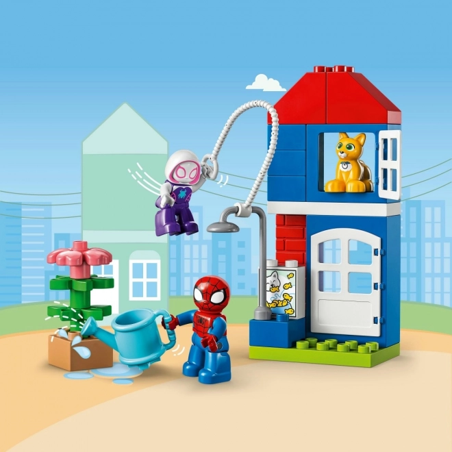 Stavebnice DUPLO Spider-Man - Dobrodružství doma