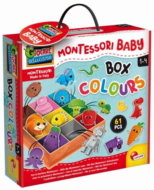 MONTESSORI BABY KRABIČKA - Barvy