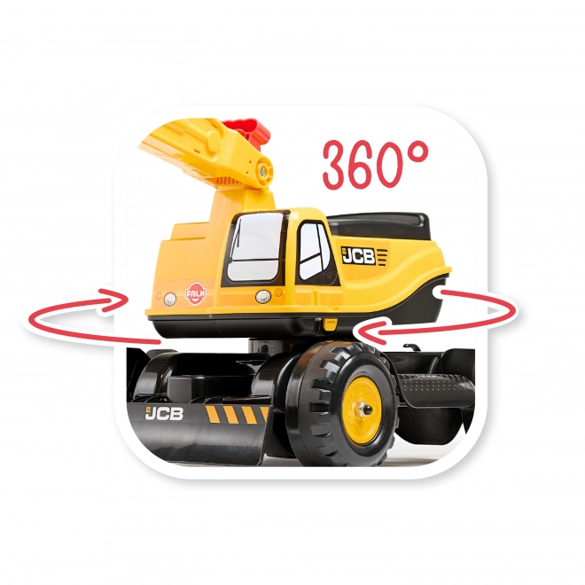 Obratná dětská žlutá koparka FALK JCB