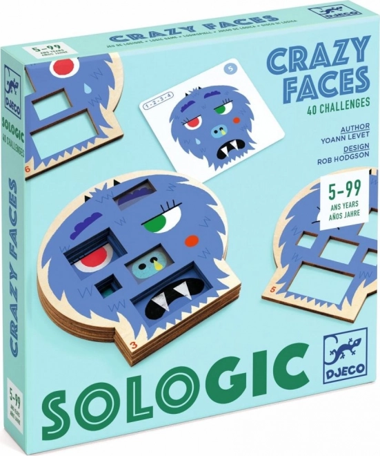 DJECO Logická hra Sologic - Příšerky