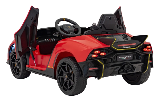 Dětský vůz Lamborghini Invencible červený