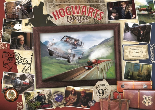 Puzzle Harry Potter Bradavický expres