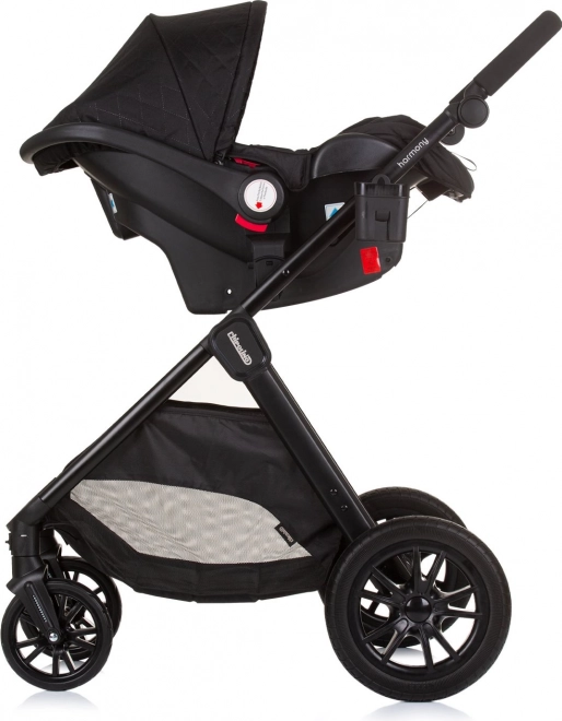 CHIPOLINO Autosedačka Harmony i-Size 40-85cm, Obsidian