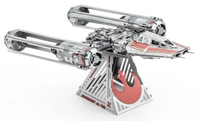 METAL EARTH 3D puzzle Star Wars: Zorii's Y-Wing Fighter