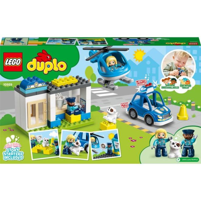 LEGO Duplo 10959 Policejní stanice a vrtulník