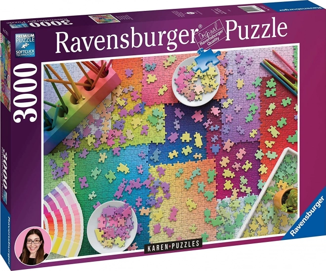 Ravensburger Puzzle: Puzzle na puzzle 3000 Dílků