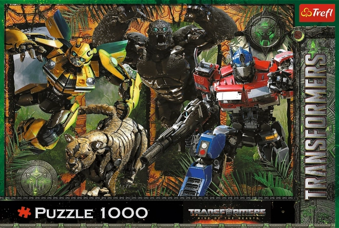 Puzzle 1000 dílků Transformers Povstání bestií