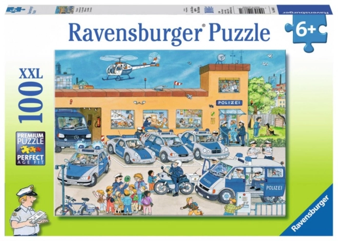 RAVENSBURGER Puzzle Policejní stanice XXL 100 dílků