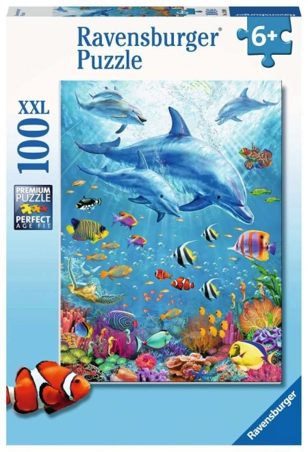 Puzzle Mezi Delfíny XXL