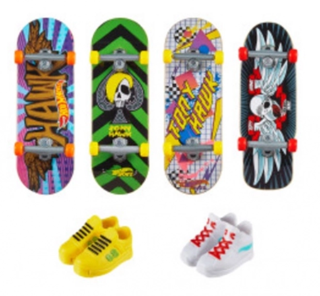 Hw skates 4ks fingerboard a boty asst