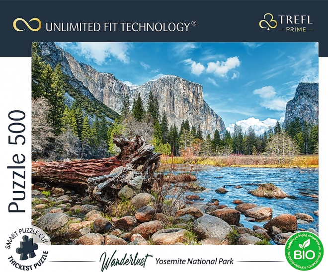 TREFL Puzzle UFT Wanderlust: Yosemitský národní park, Kalifornie, USA 500 dílků