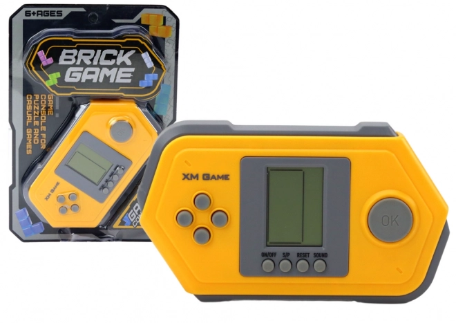 Elektronická hra Tetris Brick Game Grey - Yellow