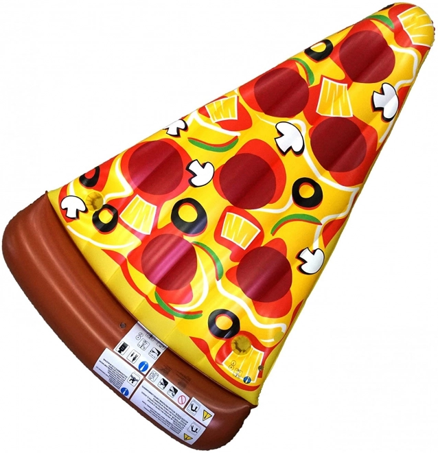 Nafukovací lehátko ve tvaru pizzy