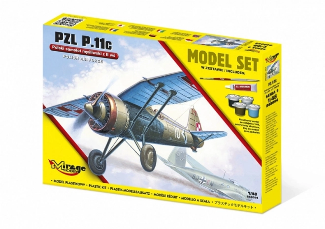 Sada plastikových modelů letadel P.11C