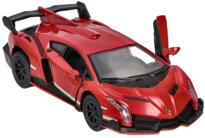 Kovový model Lamborghini Veneno, měřítko 1:36