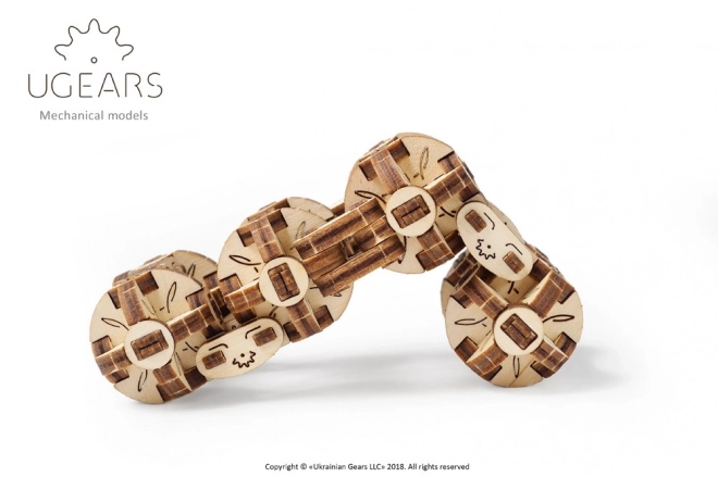 Ugears 3D puzzle - Flexi kubus 144 dílků