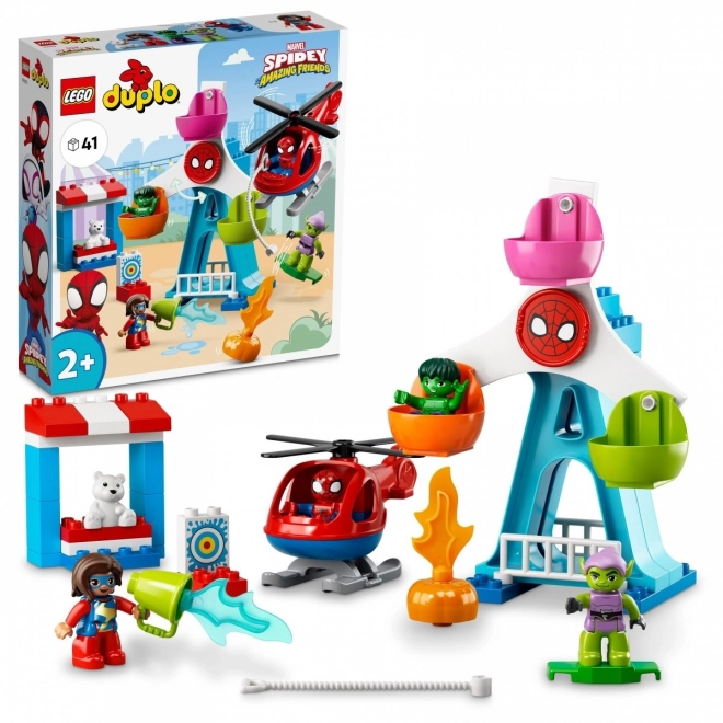 LEGO Duplo 10963 Spider-Man a přátelé: Dobrodružství na pouti