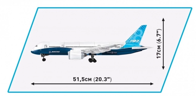 COBI 26603 Boeing 787-8 Dreamliner, 1:110, 836 k