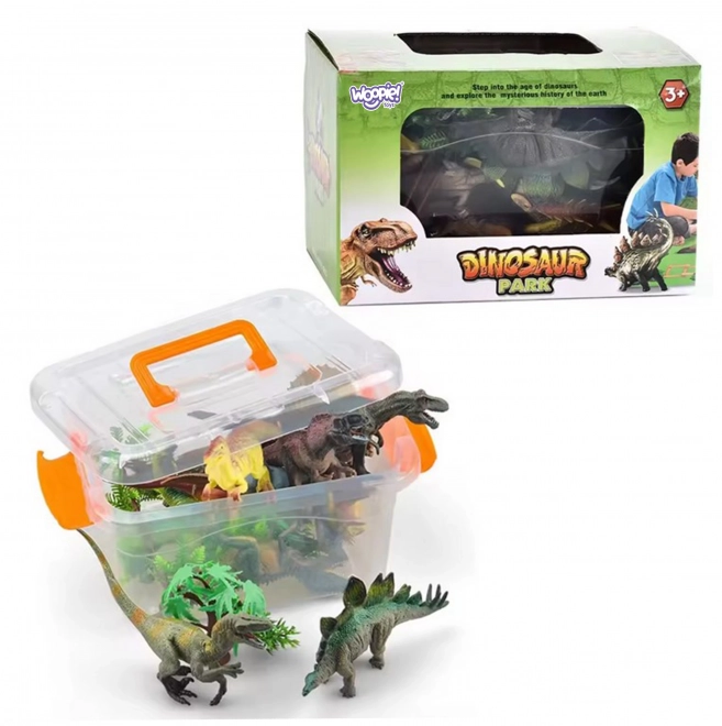 Dinosauří park s figurkami a doplňky od WOOPIE