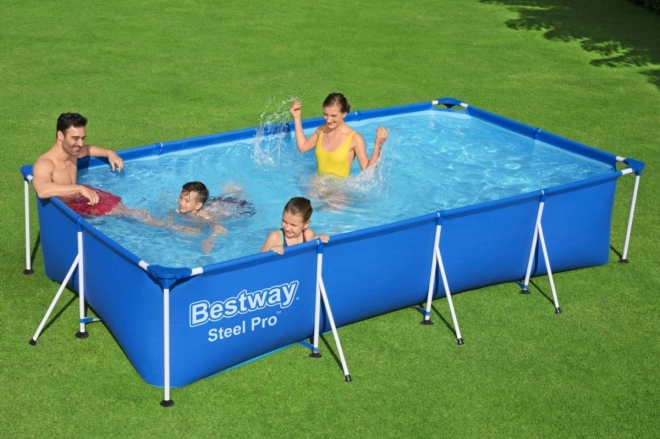 Stelažový bazén Bestway Steel Pro 400 x 211 x 81 cm