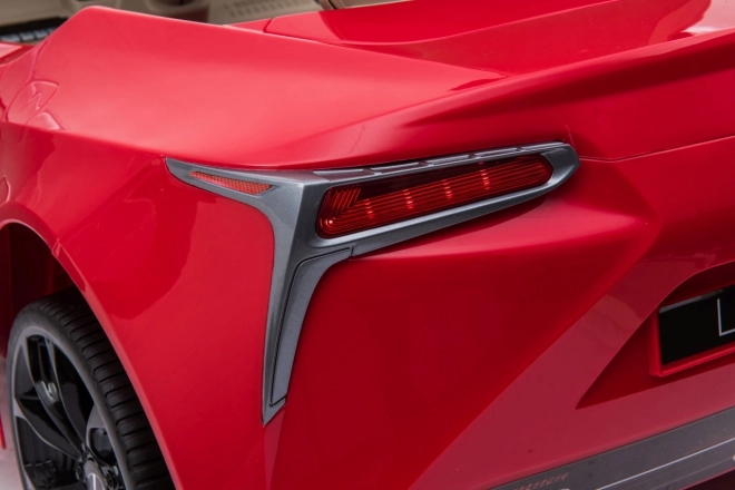 Lexus LC500 elektrické auto pro děti červené