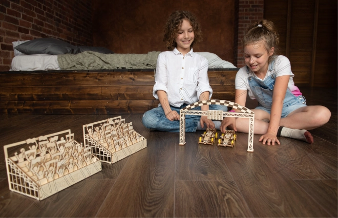 WOODEN CITY 3D puzzle Závodní vůz Bolid 108 dílů