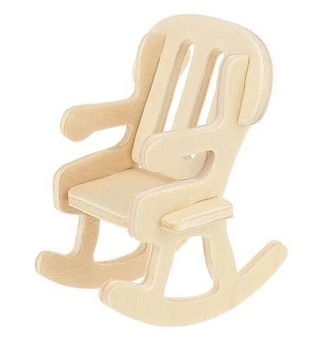 Dřevěný nábytek do domečku pro panenky