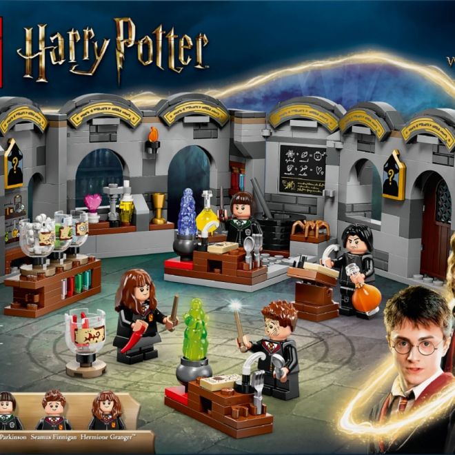 Harry Potter cihly 76431 Bradavice hrad třída lektvarů