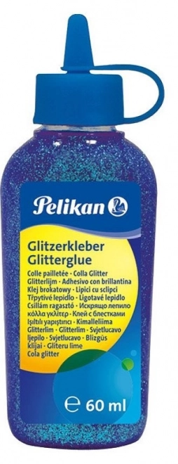 PELIKAN Glitrové lepidlo 60ml modré