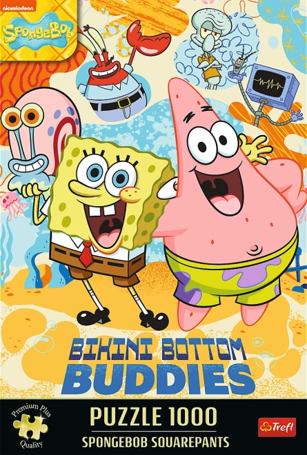 Puzzle Premium Plus Spongebob 1000 dílků