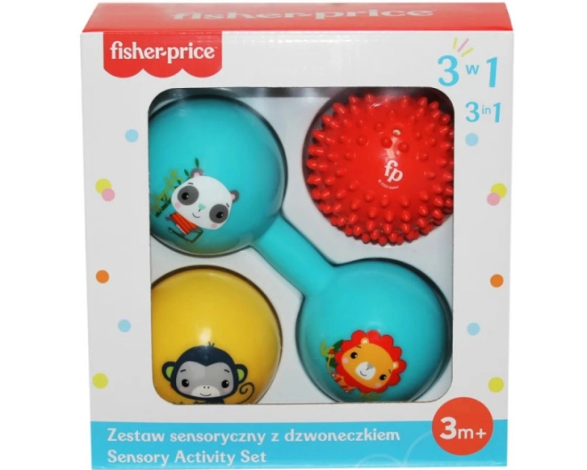 Senzorická sada se zvonkem 3v1 Fisher Price