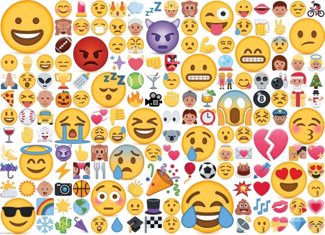 EUROGRAPHICS Puzzle Emoji: Jaká je tvá nálada? 1000 dílků