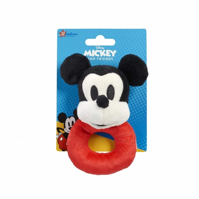 Rainbow Plyšové chrastítko Mickey Mouse