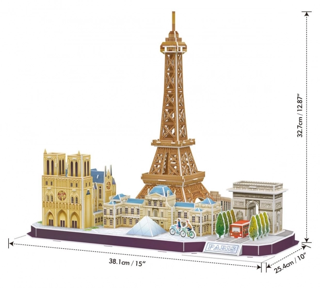 Puzzle 3D City Line Paris