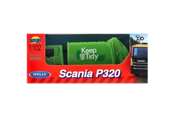 Model nákladního auta Scania od Welly