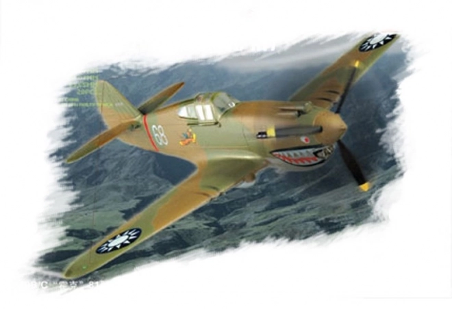 Plastikový model P-40B/C Hawk- 81