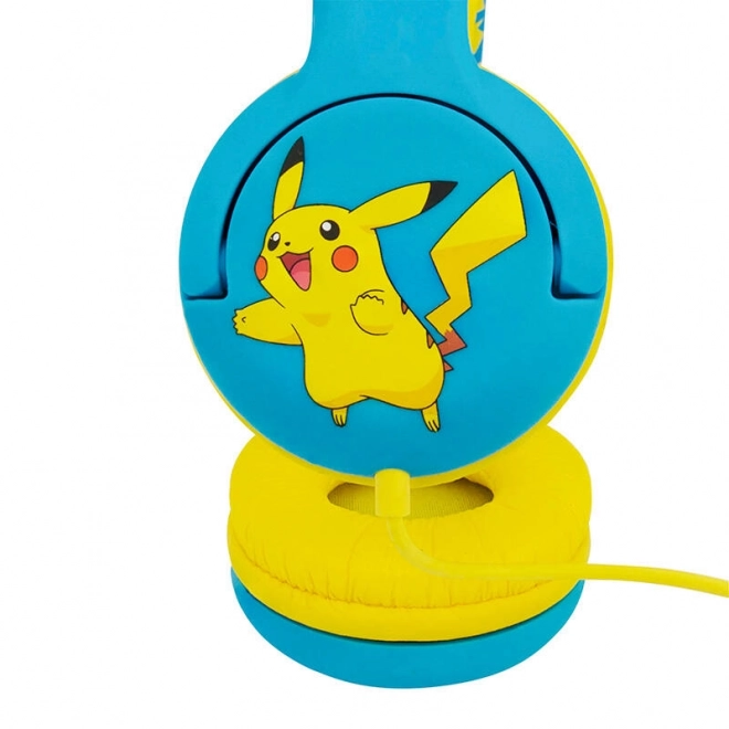 Drátová sluchátka pro děti OTL Pokemon Pikachu (modro-žlutá)